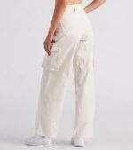 Such A Trendsetter Wide-Leg Cargo Pants - Image 7