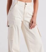 Such A Trendsetter Wide-Leg Cargo Pants - Image 8