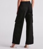 Such A Trendsetter Wide-Leg Cargo Pants - Image 3