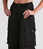 Such A Trendsetter Wide-Leg Cargo Pants - Image 4