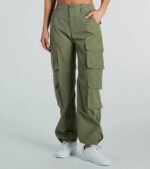 Out For The Day High-Rise Cargo Pants - Image 9