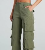 Out For The Day High-Rise Cargo Pants - Image 12