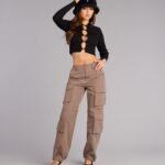 Out For The Day High-Rise Cargo Pants