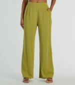 Keep It Light High Rise Linen Palazzo Pants - Image 2