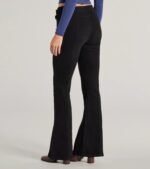 Cool Icon High-Rise Belted Bootcut Pants - Image 2