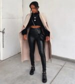 High-Rise Coated Skinny Pants - Image 7