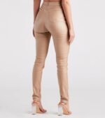 High-Rise Coated Skinny Pants - Image 18