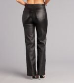 Walking The Walk Faux Leather Straight Leg Pants - Image 2
