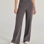 Casually Sleek Woven Trouser Pants