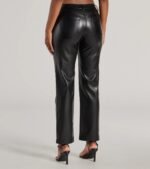 Ready For Glam Faux Leather Pants - Image 2