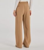 Polished Perfection Contrast Waist Pants - Image 2