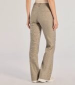 Checkered And Chic High-Waist Plaid Pants - Image 2