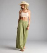 Laidback Luxe Wide-Leg Palazzo Pants - Image 5