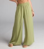 Laidback Luxe Wide-Leg Palazzo Pants - Image 8