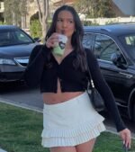 Trendy Cutie Pleated A-Line Mini Skort - Image 6