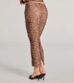 Forever Fierce Leopard Print and Bow Maxi Skirt - Image 2