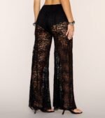 A Little Daring Lace Flare Pants - Image 3
