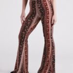 Trendy Gal Floral Boho Flare Pants