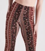 Trendy Gal Floral Boho Flare Pants - Image 4