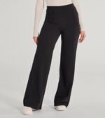Nine To Five Straight-Leg Crepe Trouser Pants - Image 4
