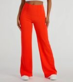 Nine To Five Straight-Leg Crepe Trouser Pants - Image 14