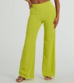 Nine To Five Straight-Leg Crepe Trouser Pants - Image 10