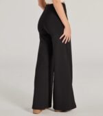 Classic And Chic Wide-Leg Trouser Pants - Image 7