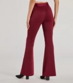 Polished Glam Belted Wide Leg Pants - Image 2