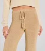 Cozy Luxe Lurex Knit Pants - Image 3
