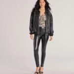 Sleek Energy Patent Faux Leather Leggings