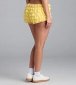 So Fab Ruffled Lace Hot Shorts - Image 14