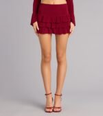 Sensational Match Ruffle Mini Skort - Image 7