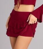 Sensational Match Ruffle Mini Skort - Image 8