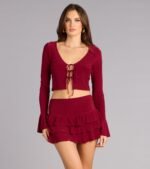 Sensational Match Ruffle Mini Skort - Image 9
