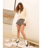 Preppy Appeal Pleated Plaid Skort - Image 5