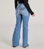 So Extra High-Rise Flared Wide-Leg Denim Jeans - Image 2