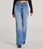 So Extra High-Rise Flared Wide-Leg Denim Jeans - Image 3