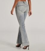 So Fab Mid-Rise Flared Tinted Wash Denim Jeans - Image 2