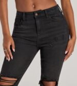 Edgy Mood High Rise Skinny Jeans - Image 3