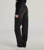 High-Rise Distressed Boyfriend Jeans - Image 9