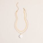 Perfectly Styled Pearl Charm Layered Necklace