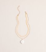 Perfectly Styled Pearl Charm Layered Necklace