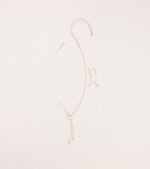 Tied To Shine Necklace And Earrings Set