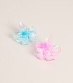 Cute Catch Flower Two Pack Hair Clips - Image 2