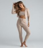 Cuddle Time Chenille Crop Cardigan - Image 5