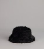 Cozy Bliss Faux Fur Bucket Hat - Image 6