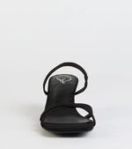 Chic Strappy Kitten Stiletto Heels - Image 3