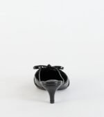 Sweetest Thing Bow Kitten Heel Mules - Image 12