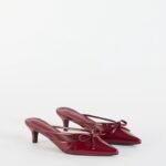 Sweetest Thing Bow Kitten Heel Mules