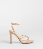 So Elegant Twist Strappy Block Heels - Image 14